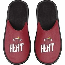 Outlet 🧨 Unbranded Men's FOCO Miami Heat Scuff Slide Slippers 😍