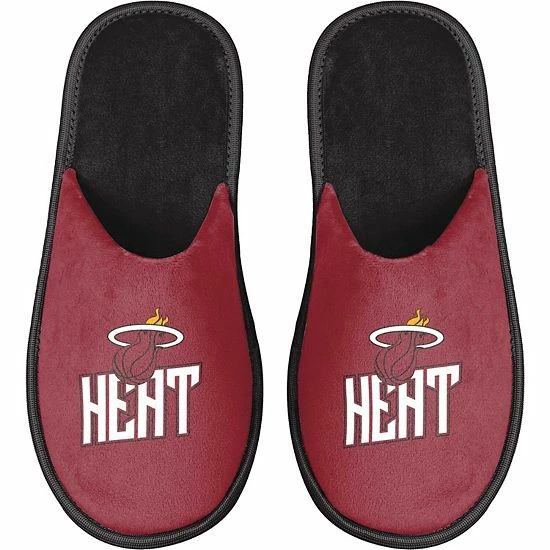 Outlet ๐งจ Unbranded Men's FOCO Miami Heat Scuff Slide Slippers ๐