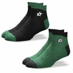 Best reviews of 😀 Unbranded 👩 Women's For Bare Feet Dallas Stars 2-Pack Team Sleep Soft 🧦 Socks 🎉