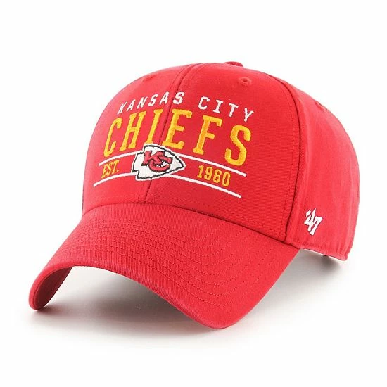 Wholesale 🤩 Unbranded Men's '47 Red Kansas City Chiefs Centerline MVP Adjustable Hat 🛒 - Image 2