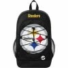 Best Pirce 👍 Unbranded FOCO Pittsburgh Steelers Big Logo Bungee 🎒 Backpack ❤️