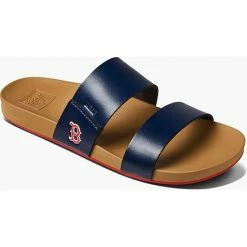 Top 10 ⭐ Unbranded 👩 Women's REEF Boston Red Sox Cushion Vista 🩴 Sandals 😉