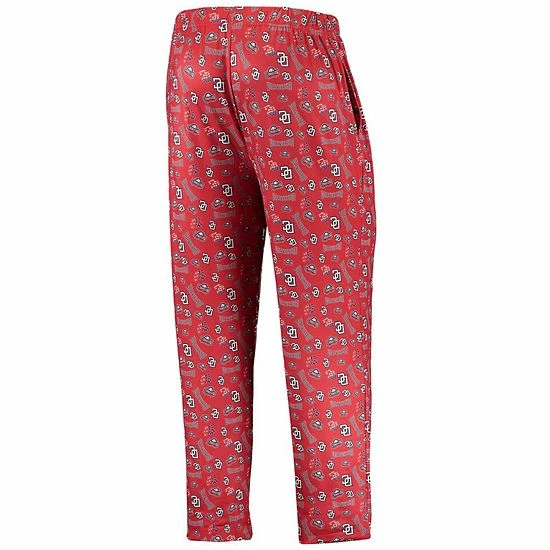 Budget ๐งจ Unbranded Men's FOCO Red Washington Nationals Cooperstown Collection Repeat Pajama Pants ๐คฉ - Image 4