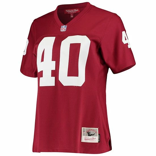 Coupon 🌟 Unbranded 👩 Women's Mitchell & Ness Pat Tillman Cardinal Arizona Cardinals Legacy Replica Team Jersey 😍 - Image 3
