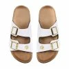 Discount 🧨 Unbranded 👩 Women's FOCO Pittsburgh Steelers Double-Buckle 🩴 Sandals 😀