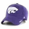 Hot Sale 👍 Unbranded 👩 Women's '47 Purple Kansas State Wildcats Miata Clean Up Logo Adjustable Hat 👍