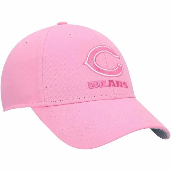 Best Sale 🔥 Unbranded 👧 Girls Youth '47 Pink Chicago Bears Rose MVP Adjustable Hat ⌛ - Image 4