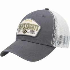 Wholesale 😍 Unbranded Men's '47 Charcoal Vegas Golden Knights Penwald Trucker Snapback Hat ✨