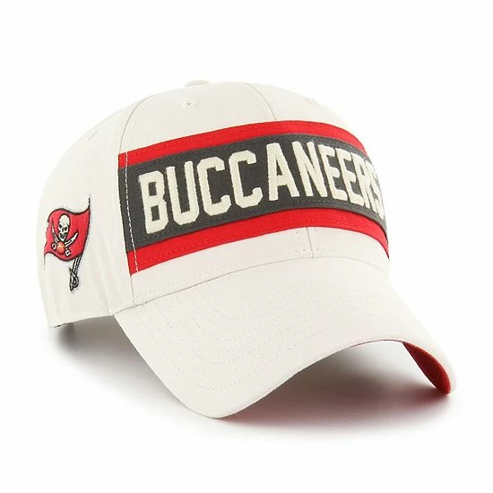 Cheapest 💯 Unbranded Men's '47 Cream Tampa Bay Buccaneers Crossroad MVP Adjustable Hat 🛒 - Image 2