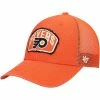 Discount 🛒 Unbranded Men's '47 Orange Philadelphia Flyers Cledus MVP Trucker Snapback Hat ⌛