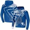 Coupon 🔥 Unbranded Men's NFL X Staple Blue Indianapolis Colts All Over Print Pullover Hoodie 👏