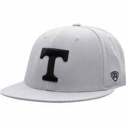 Best Sale 🎉 Unbranded Men's Top Of The World Gray Tennessee Volunteers Fitted Hat 😀