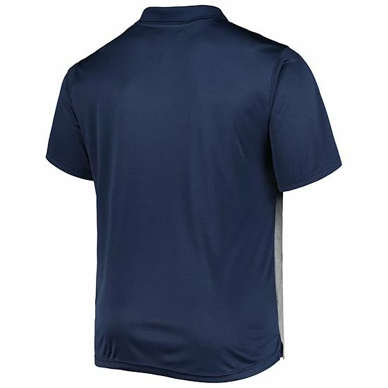 Discount ๐ Unbranded Men's Navy/Gray Michigan Wolverines Big & Tall Polo ๐ฏ - Image 4