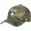 Discount ✔️ Unbranded Men's '47 Camo New York Knicks Legend MVP Snapback Hat 😍