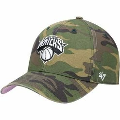 Discount ✔️ Unbranded Men's '47 Camo New York Knicks Legend MVP Snapback Hat 😍