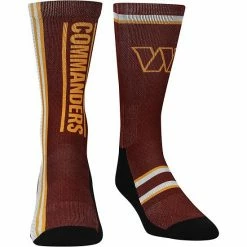 Cheap 🥰 Unbranded Youth Rock Em 🧦 Socks Burgundy Washington Commanders Classic Uniform Crew 🧦 Socks 🎁