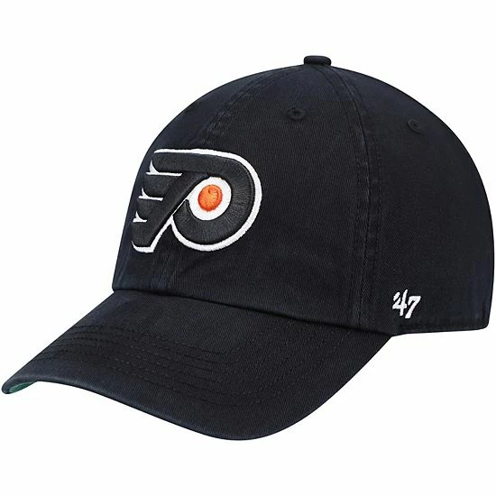 Wholesale โ๏ธ Unbranded Men's '47 Black Philadelphia Flyers Team Franchise Fitted Hat ๐ - Image 2