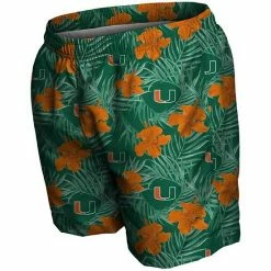 Top 10 ⌛ Unbranded Men's Green Miami Hurricanes Swimming Trunks 🎉