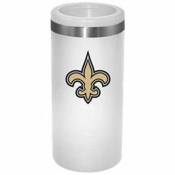 Coupon 🎁 Unbranded New Orleans Saints Team Logo 12oz. Slim Can Holder 🛒