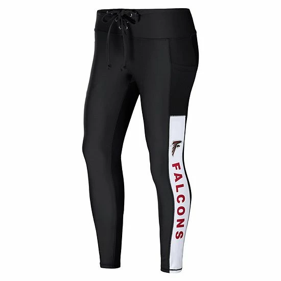 Flash Sale 🎉 Unbranded 👩 Women's WEAR By Erin Andrews Black Atlanta Falcons Leggings 🛒 - Image 3