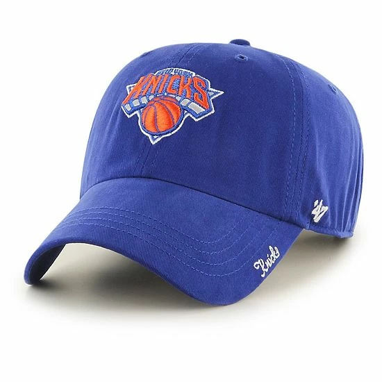 Wholesale ๐ Unbranded ๐ฉ Women's '47 Blue New York Knicks Miata Clean Up Logo Adjustable Hat โจ - Image 2