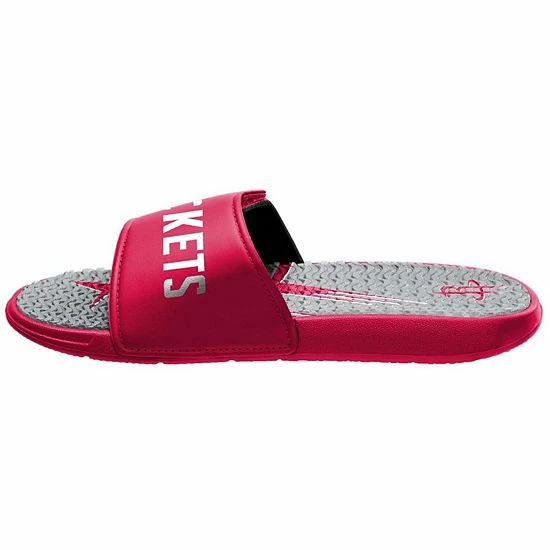 Best Sale 🛒 Unbranded Youth FOCO Houston Rockets Gel Slide 🩴 Sandals 👍 - Image 3
