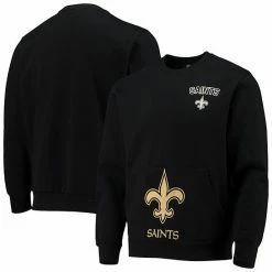 Top 10 🔔 Unbranded Men's FOCO Black New Orleans Saints Pocket Pullover Sweater 🎁