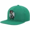 Discount 🔥 Unbranded Men's Mitchell & Ness Kelly Green Boston Celtics Ground 2.0 Snapback Hat 🥰