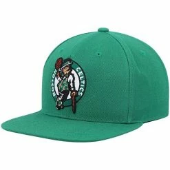 Discount 🔥 Unbranded Men's Mitchell & Ness Kelly Green Boston Celtics Ground 2.0 Snapback Hat 🥰