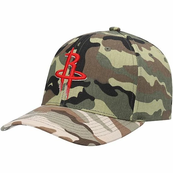 Discount ✨ Unbranded Men's Mitchell & Ness Camo Houston Rockets Woodland Desert Snapback Hat ✔️ - Image 2