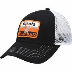 Coupon 👍 Unbranded Youth '47 Black San Francisco Giants Ramble MVP Trucker Snapback Hat ⭐