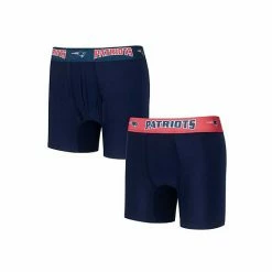 Brand new ✨ Unbranded Men's Concepts Sport Navy/Red New England Patriots 2-Pack Boxer Briefs Set 😀