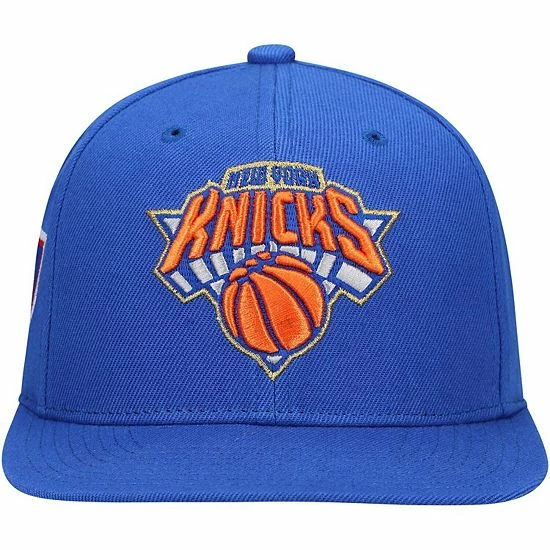 Wholesale ๐ Unbranded Men's Mitchell & Ness Blue New York Knicks 50th Anniversary Snapback Hat โจ - Image 3