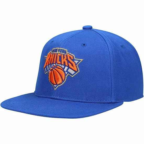 Wholesale ๐ Unbranded Men's Mitchell & Ness Blue New York Knicks 50th Anniversary Snapback Hat โจ - Image 4