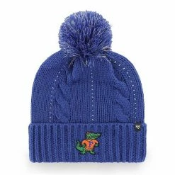 Buy 😉 Unbranded 👩 Women's '47 Royal Florida Gators Bauble Cuffed Knit Hat With Pom 😉
