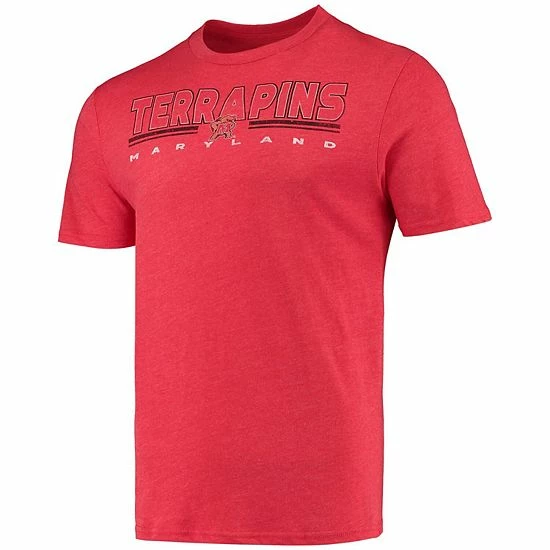 Best deal ⌛ Unbranded Men's Concepts Sport Heathered Charcoal/Red Maryland Terrapins Meter T-Shirt & Pants Sleep Set ✨ - Image 3