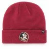 Brand new 🤩 Unbranded Men's '47 Garnet Florida State Seminoles Raised Cuffed Knit Hat 🎉