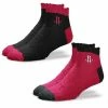 Flash Sale 👏 Unbranded 👩 Women's For Bare Feet Houston Rockets 2-Pack Team Sleep Soft 🧦 Socks 🥰