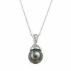 Cheapest ✨ Unbranded Sterling Silver Tahitian Cultured Pearl Pendant 👏