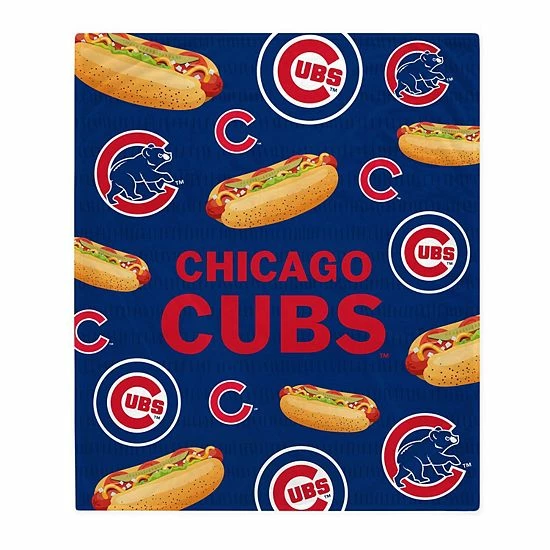 Cheapest ๐ Unbranded Chicago Cubs 60'' X 70'' Hometown Logo Fleece Blanket ๐งจ