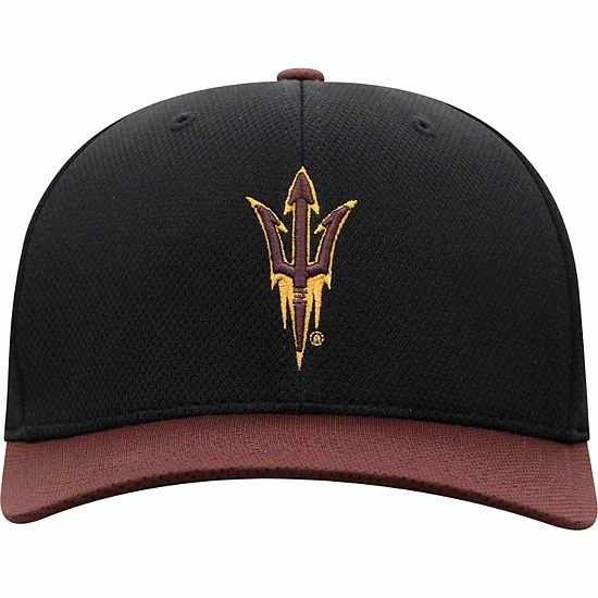 Coupon ๐ Unbranded Men's Top Of The World Black/Maroon Arizona State Sun Devils Two-Tone Reflex Hybrid Tech Flex Hat ๐งจ - Image 2