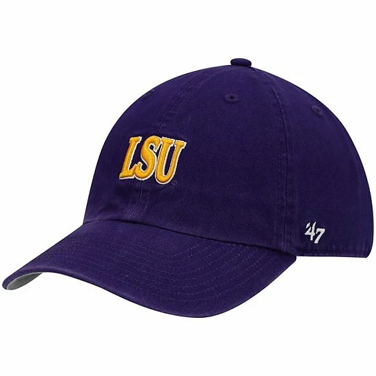 Best deal ๐ Unbranded Men's '47 Purple LSU Tigers Archie Script Clean Up Adjustable Hat ๐ฅ