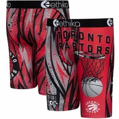 New 😍 Unbranded Men's Ethika Red Toronto Raptors Classic Boxer Briefs 😉