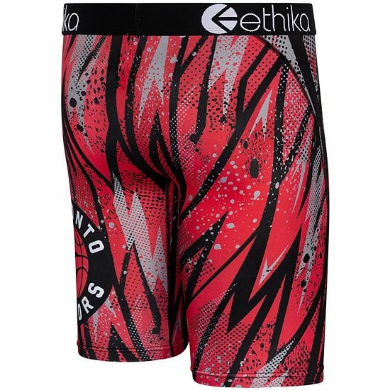 New ๐ Unbranded Men's Ethika Red Toronto Raptors Classic Boxer Briefs ๐ - Image 4