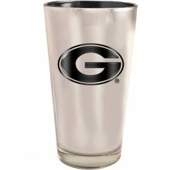 Wholesale 🎉 Unbranded Georgia Bulldogs 16oz. Electroplated Pint Glass 🎁