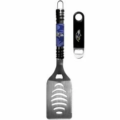 Brand new ⌛ Unbranded Baltimore Ravens Tailgater Spatula & Bottle Opener Set 🌟
