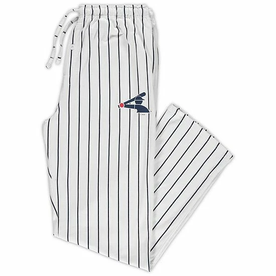 Brand new โ๏ธ Unbranded Men's Concepts Sport White/Black Chicago White Sox Big & Tall Pinstripe Sleep Pants ๐