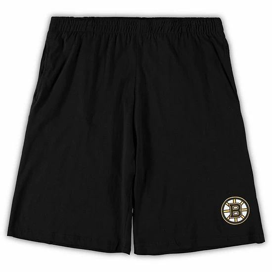 Discount 😍 Unbranded Men's Concepts Sport Black/Heathered Charcoal Boston Bruins Big & Tall T-Shirt & Shorts Sleep Set 🛒 - Image 4