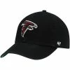 Discount 🧨 Unbranded Men's '47 Black Atlanta Falcons Franchise Logo Fitted Hat 👏