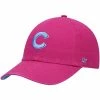 Top 10 🌟 Unbranded Men's '47 Pink Chicago Cubs Periwinkle Orchid Undervisor Clean Up Adjustable Hat 🎁